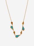 Azure Geometry Necklace