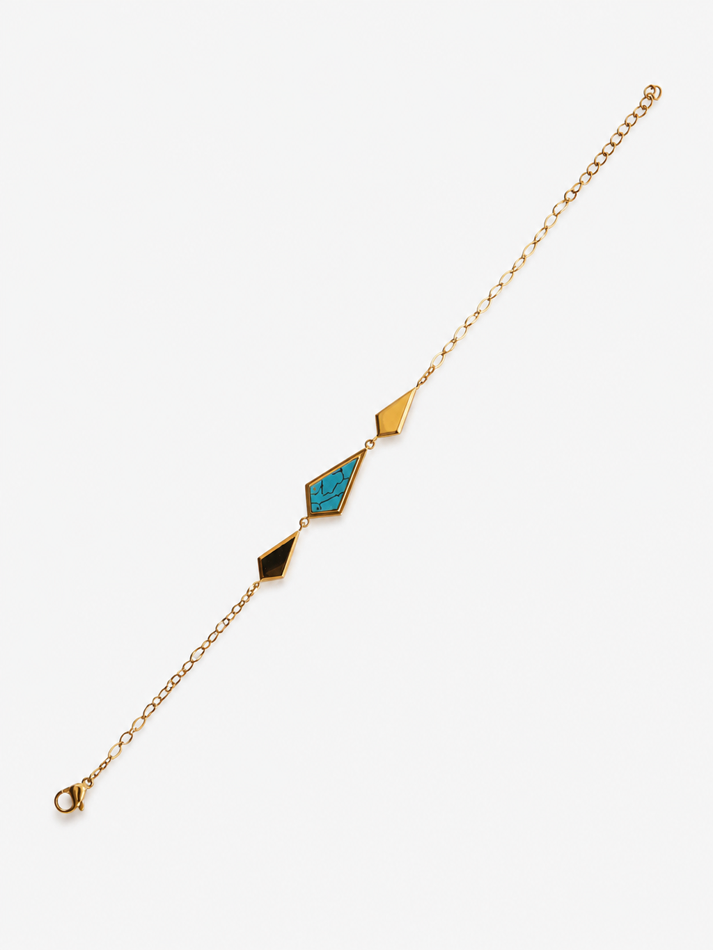 Azure Geometry Necklace