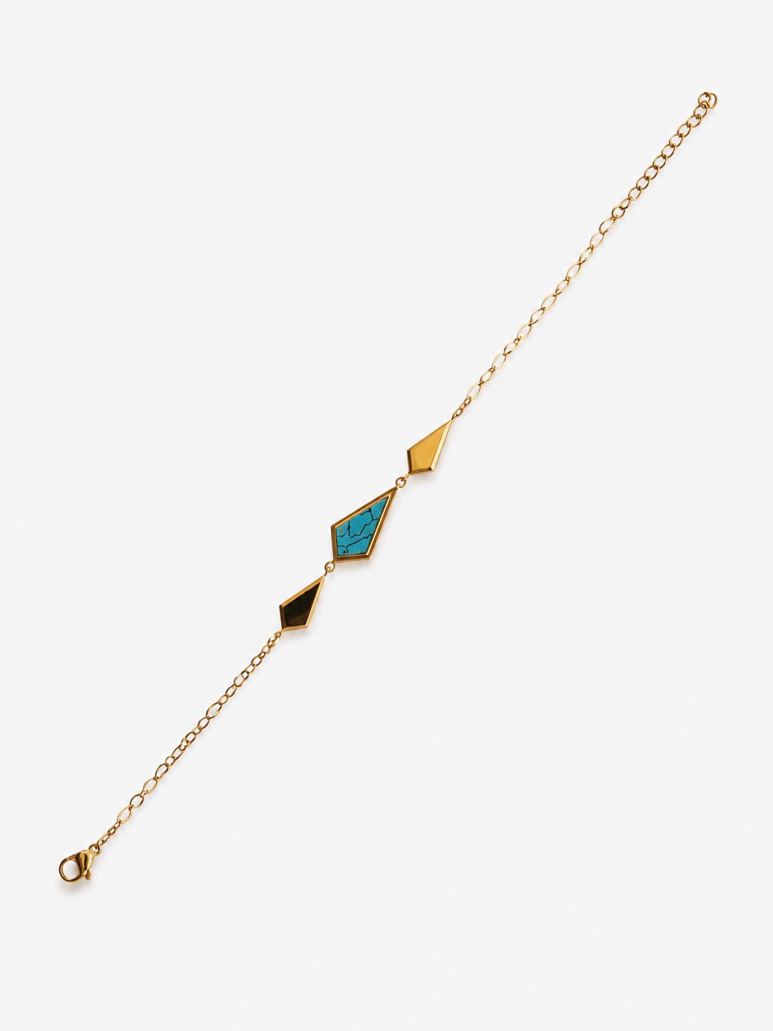 Azure Geometry Necklace