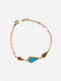 Azure Geometry Necklace
