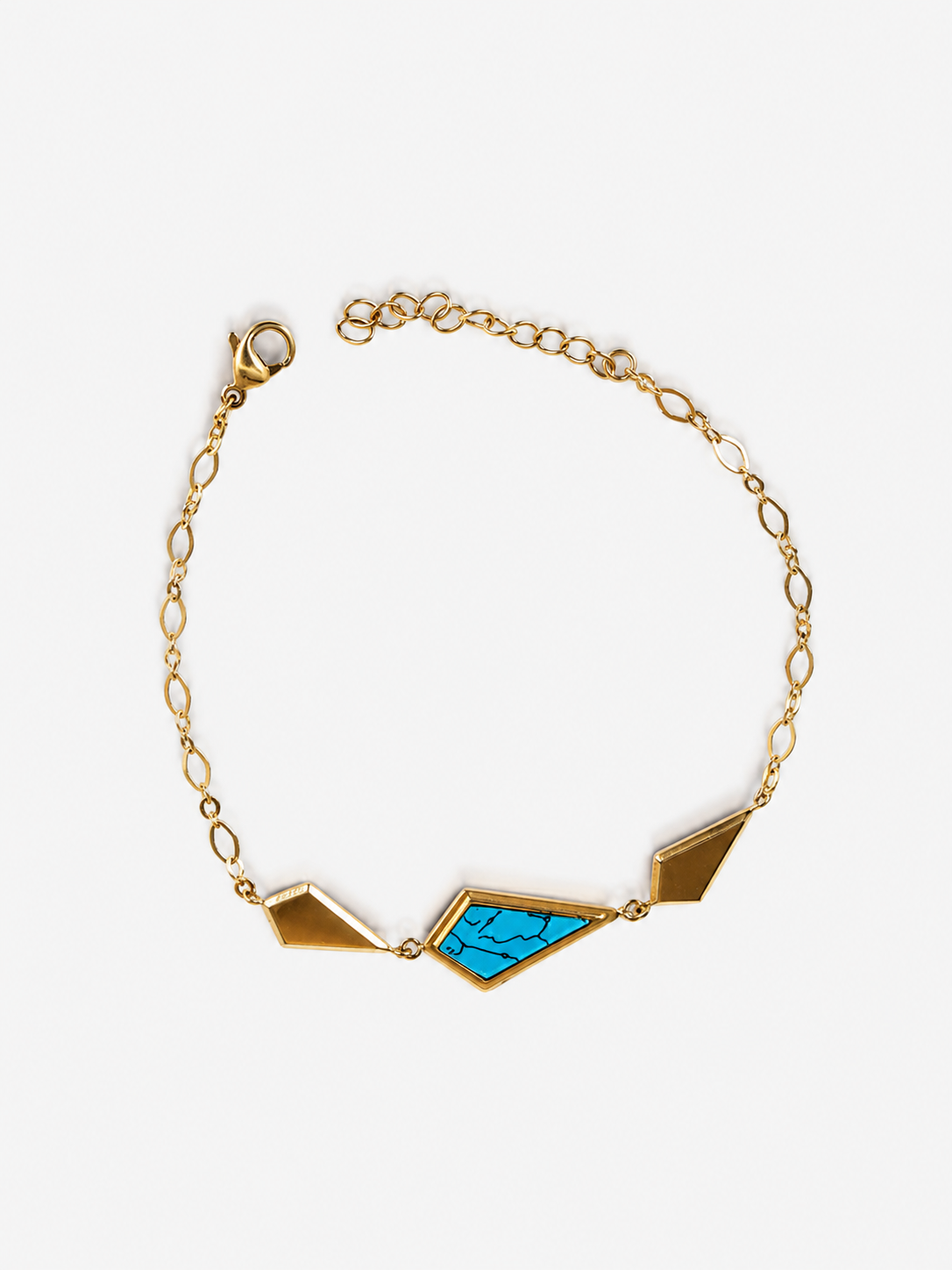 Azure Geometry Necklace